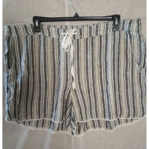 Caslon Elastic Waist Casual Shorts, Women's Size 3X (1104)